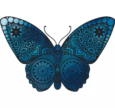 Wandtattoo schmetterling aufwendiges motiv - TenStickers
