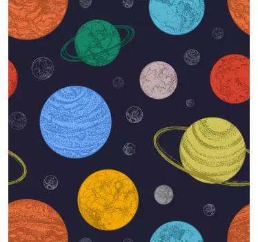 Klebefolie für Möbel Kallax planex Design - TenStickers