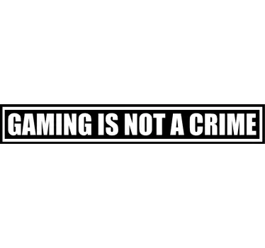 Wandspruch für die leidenschaft des gamings - TenStickers