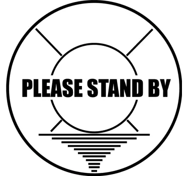 Wandspruch als grafik für standby-nachricht - TenStickers