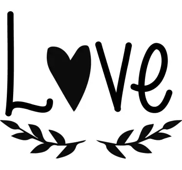 Love Strand Aufkleber - TenStickers