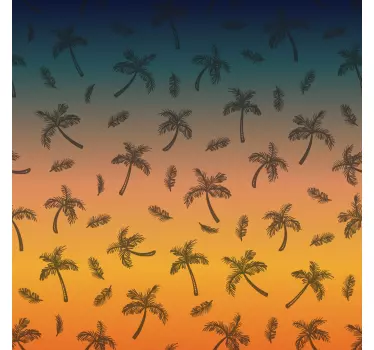 Klebefolie für Möbel Bunter himmel des sonnenuntergangs am meer m - TenStickers