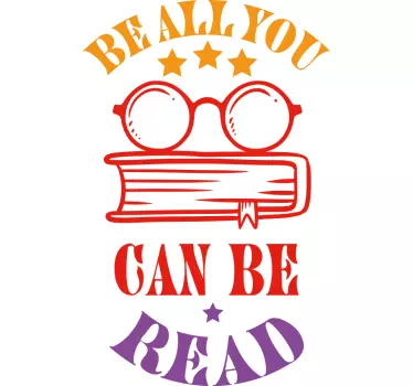 Wandtattoo zitat motivationsspruch lesen - TenStickers