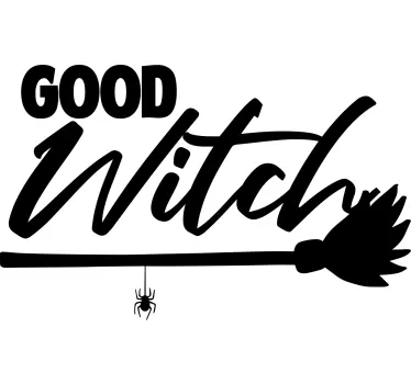 Wandtattoo zitat gute hexe spruch aufkleber - TenStickers