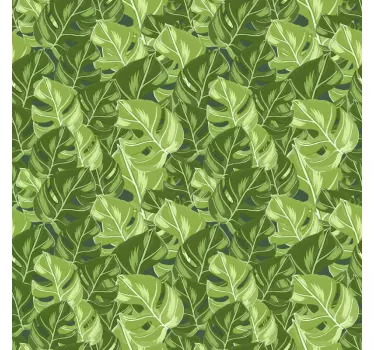 Klebefolie für Möbel Monstera-pflanzendesign - TenStickers