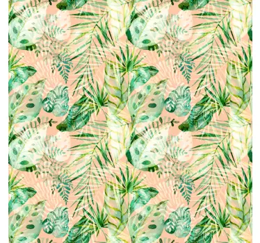 Klebefolie für Möbel Rosa blumenblätter-design - TenStickers