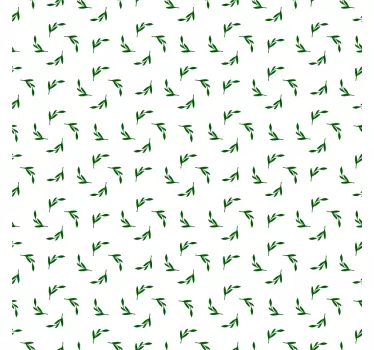 Wandtattoo pflanzen blätterillustration - TenStickers