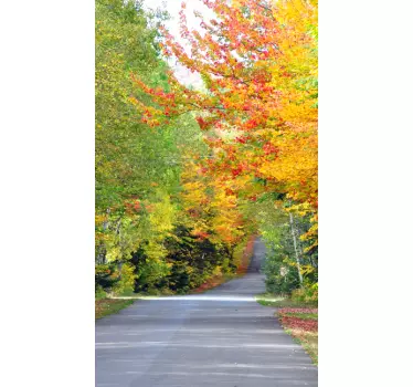 Tür Folie Herbst Landschaft Motiv für Türen - TenStickers
