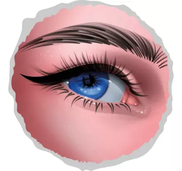 Autoaufkleber realistisches augen-detail - TenStickers