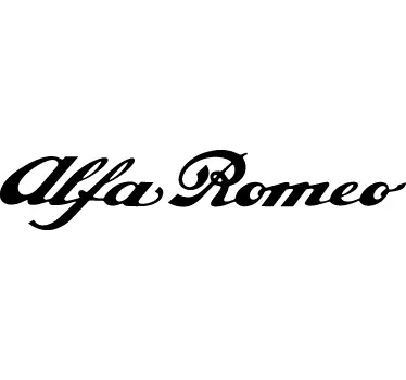 Autoaufkleber Alfa Romeo Schrift - TenStickers