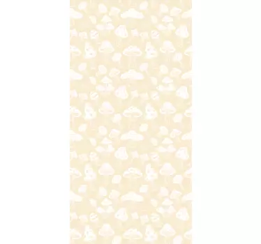 Kühlschrank Sticker Beige pilze designs - TenStickers