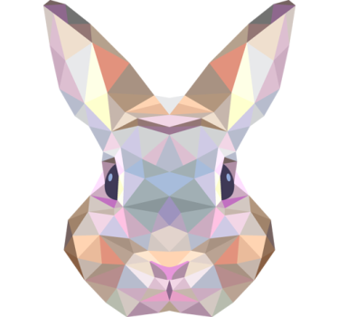 Hase Aufkleber - TenStickers