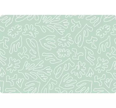 Notebook Aufkleber Grün denken algen - TenStickers
