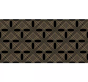 Klebefolie für Möbel Art deco tolles gatsby-stil-muster - TenStickers