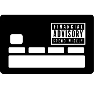 Financial Advisory Kreditkarten Aufkleber - TenStickers
