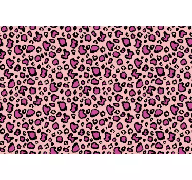 Klebefolie Möbel Rosa Leopardenmuster - TenStickers