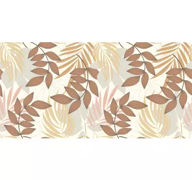 Wandtattoo pflanzen elegante blatt inspiration - TenStickers