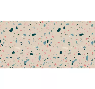 Klebefolie für Möbel Handgemaltes terrazzomuster - TenStickers
