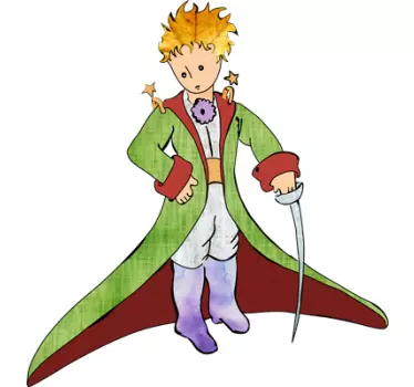 Kleiner Prinz Sticker - TenStickers