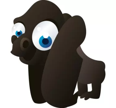 Gorilla Aufkleber - TenStickers