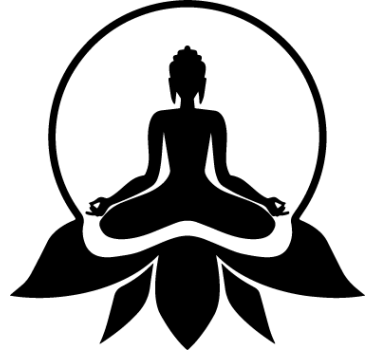 Buddha Lotus Sticker - TenStickers