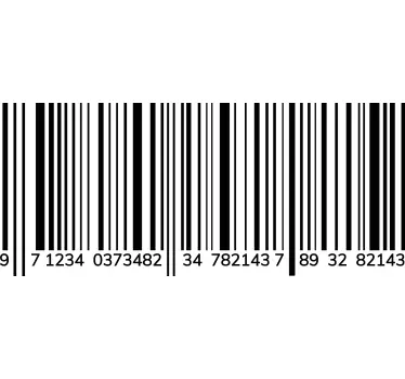 Barcode Duschkabinen Folie - TenStickers