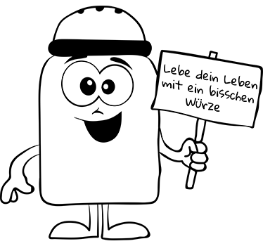 Wandtattoo Würze dein Leben - TenStickers