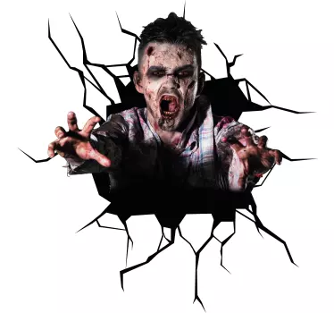 3D Aufkleber Zombie für Autos - TenStickers