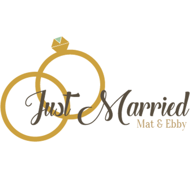 Hochzeitssticker Just Married - TenStickers