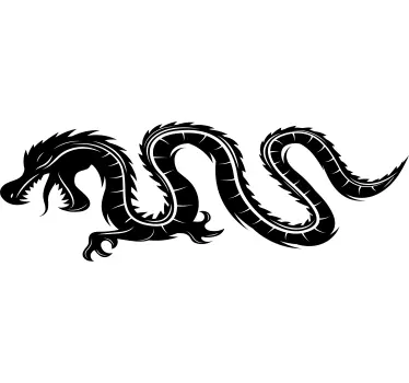 Autoaufkleber orientalischer drache - TenStickers