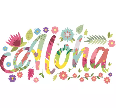 Wandtattoo Aloha Hawaii - TenStickers