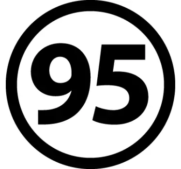 95 Auto Aufkleber - TenStickers