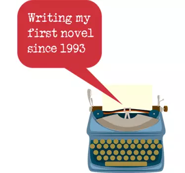 Literatur Aufkleber inspirationen zum romanschreiben - TenStickers