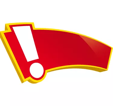Angebot Banner Aufkleber - TenStickers