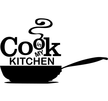 Wandtattoo Küche Cook in my Kitchen - TenStickers