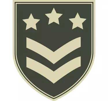 Aufkleber Militär Emblem - TenStickers