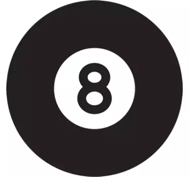 Billardkugel Aufkleber - TenStickers