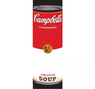 Campbells Kühlschrank Aufkleber - TenStickers