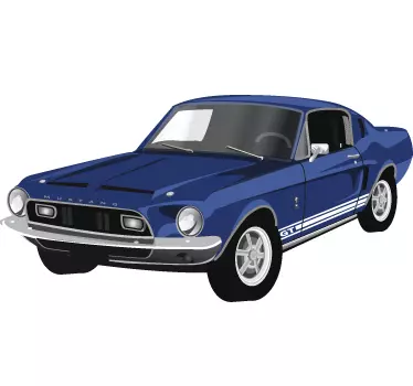 Ford Mustang Aufkleber - TenStickers