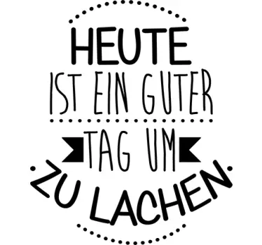 Guter Tag Sticker - TenStickers