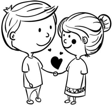 In Love Aufkleber - TenStickers