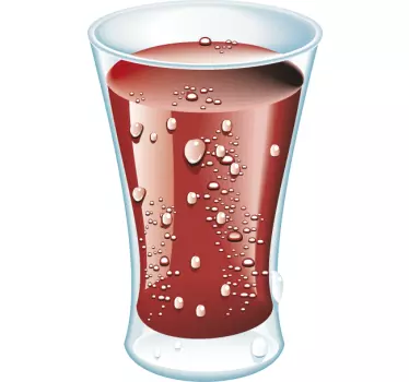 Kühlschrank Aufkleber Cola - TenStickers