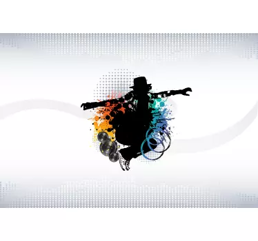 Laptop Aufkleber Street Dance - TenStickers