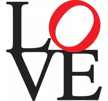 Love Aufkleber - TenStickers