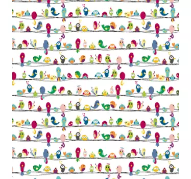 Möbelaufkleber Vögel - TenStickers