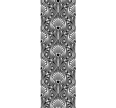 Moderne Kunst Duschwand Aufkleber - TenStickers