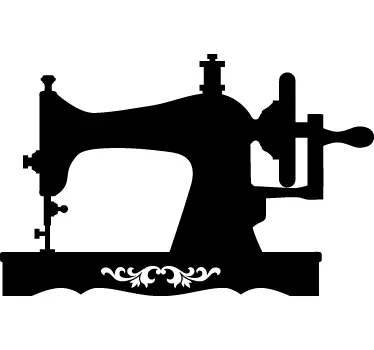 Nähmaschine Aufkleber - TenStickers