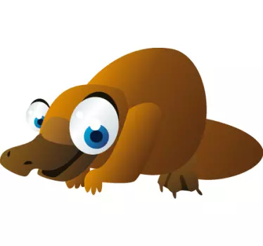 Schnabeltier Aufkleber - TenStickers