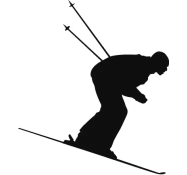 Ski Aufkleber - TenStickers