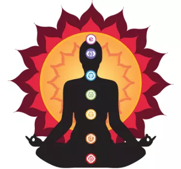 Spirituelles Wandtattoo Chakra - TenStickers